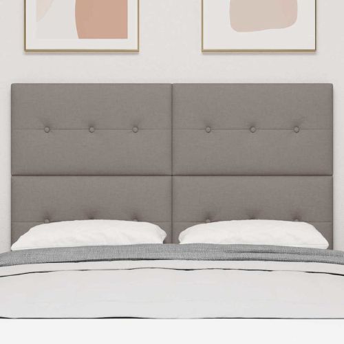 LED глава С LED лентисти светлини Таупе 160 cm Полиестер