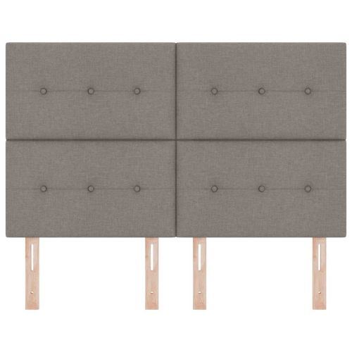 LED глава С LED лентисти светлини Таупе 160 cm Полиестер