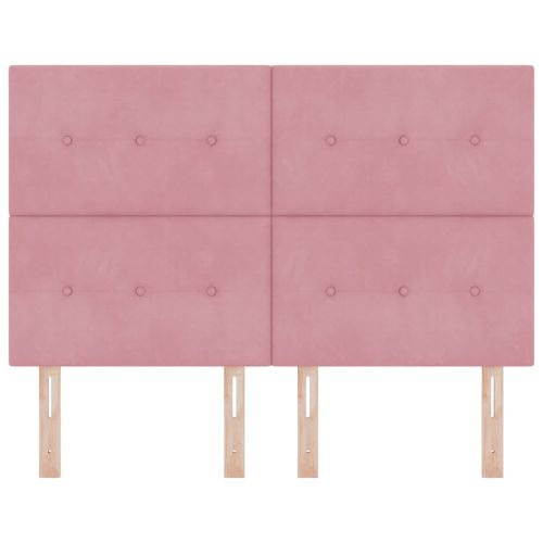 LED глава С LED лентисти светлини Розово 160 cm Полиестер