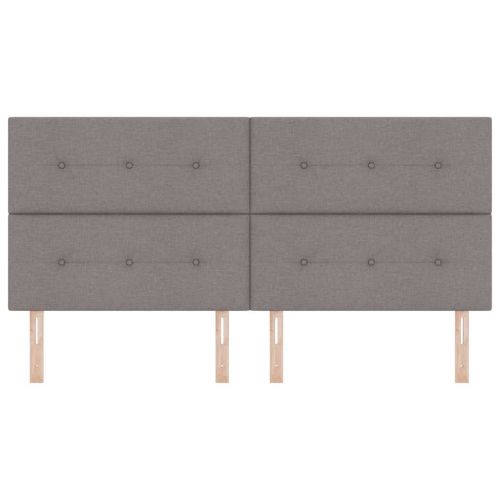 LED глава С LED лентисти светлини Таупе 200 cm Полиестер