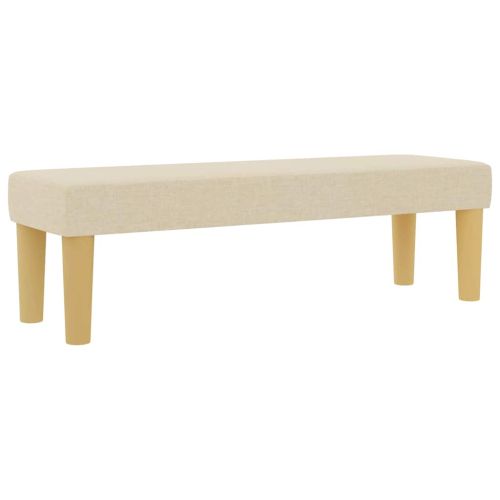 Легло с пружинирана основа с матрак Крем 180 x 200 cm текстил