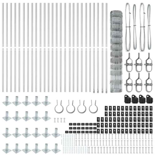 Стълб за ограда. Галванизирана 50 x 1,2 m Стомана