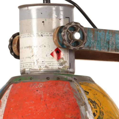 Индустриална висяща лампа 25 W многоцветна кръгла 111 см E27