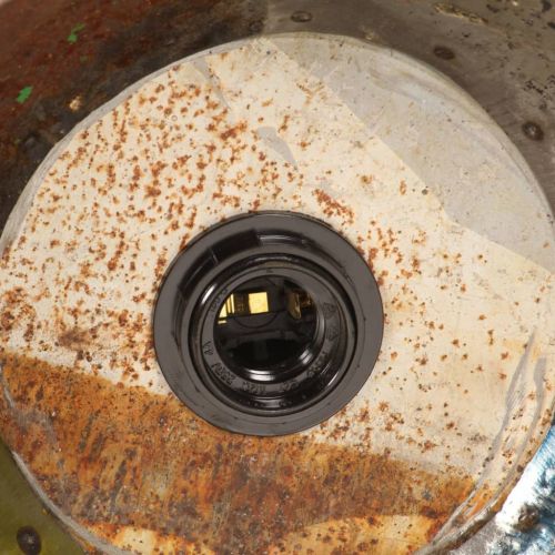 Индустриална висяща лампа 25 W многоцветна кръгла 111 см E27