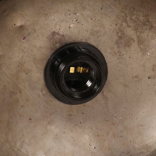 Индустриална пенделна лампа 25 W многоцветна кръгла 30 cm E27