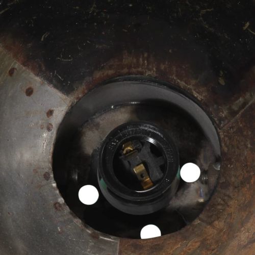 Лампа за таван 25 W, многоцветна, 50x50x25 см, E27