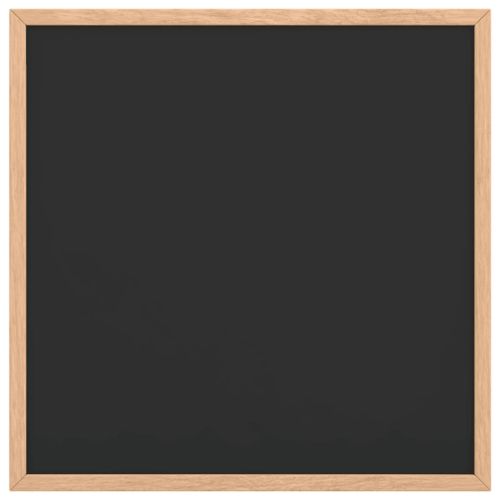 Табло с тебешир и рамка от масивна борова дървесина, черно