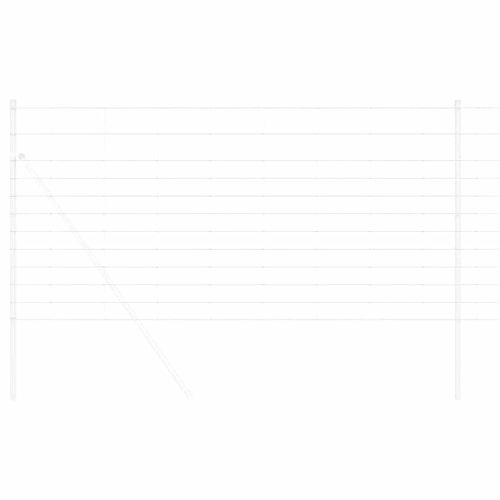 Ограда за пасища Сребрист 50 x 1,2 m Поцинкована стомана