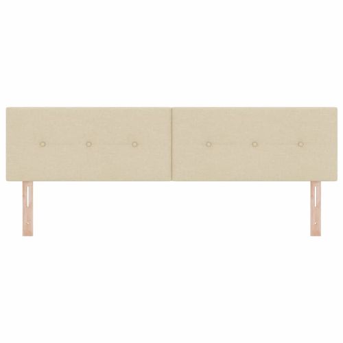 Облегалка за глава с таблото Крем 180 cm Изкуствена