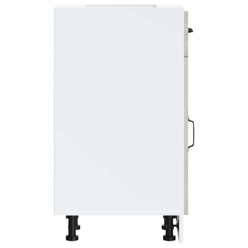 Кухненски шкаф, "Kalmar", сив сонома, инженерно дърво