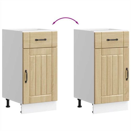 Кухненски шкаф Lucca, дъб сонома, инженерно дърво