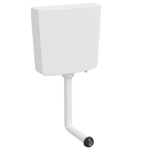Тоалетно казанче с долен вход за вода, 3/6 л, бяло