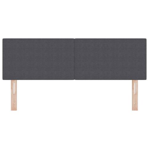 LED глава С LED лентисти светлини Тъмен сив 160 cm Полиестер