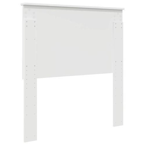 Облегалка за глава с таблото Бяло 90 cm Инженерно дърво