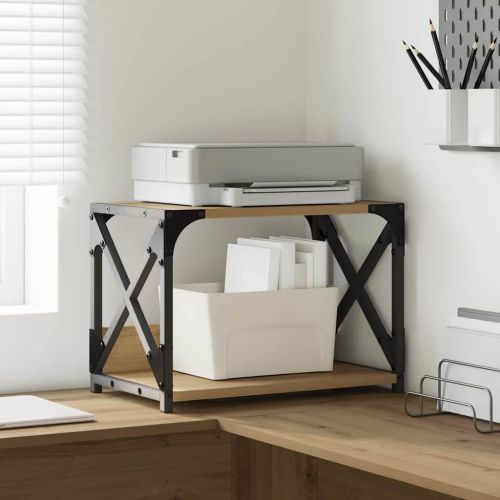 Стойка за принтер Дъб 44 x 26 x 31.5 см Инженерно дърво