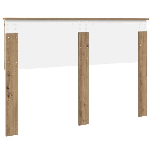 Облегалка за глава с таблото Дъб 140 cm Инженерно дърво