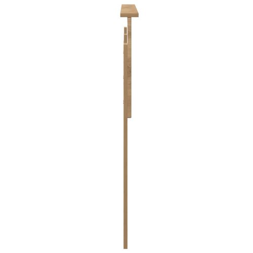 Облегалка за глава с таблото Дъб 140 cm Инженерно дърво