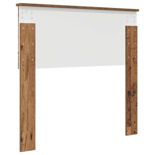 Облегалка за глава с таблото Старо дърво 90 cm Инженерно дърво