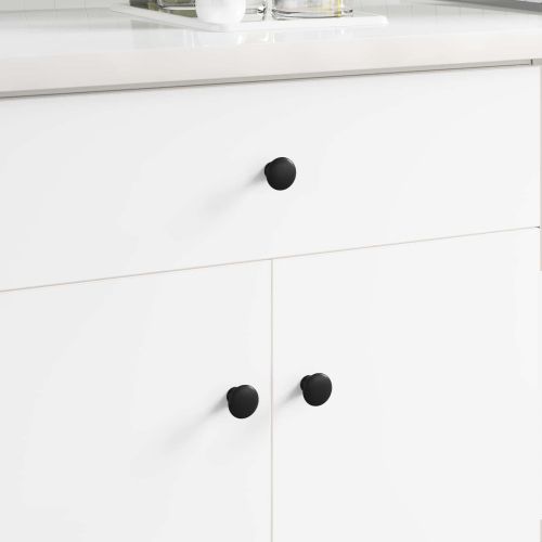 Дръжка 12 pcs Черно Ø30 мм Алуминий