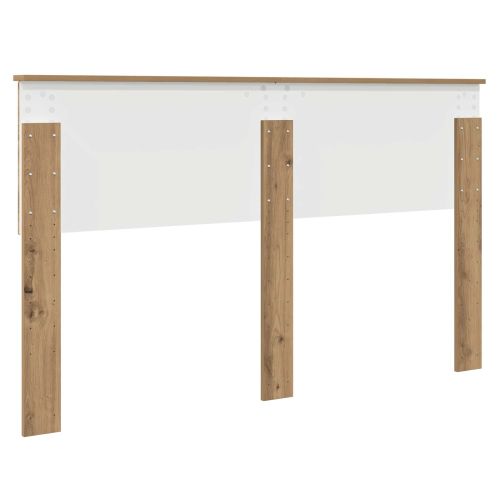 Облегалка за глава с таблото Дъб 150 cm Инженерно дърво