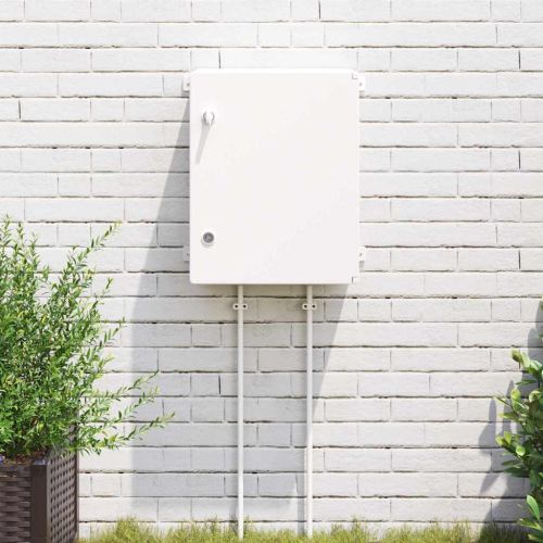 Контролен шкаф Сив 47 x 20 x 60 см ABS пластмаса