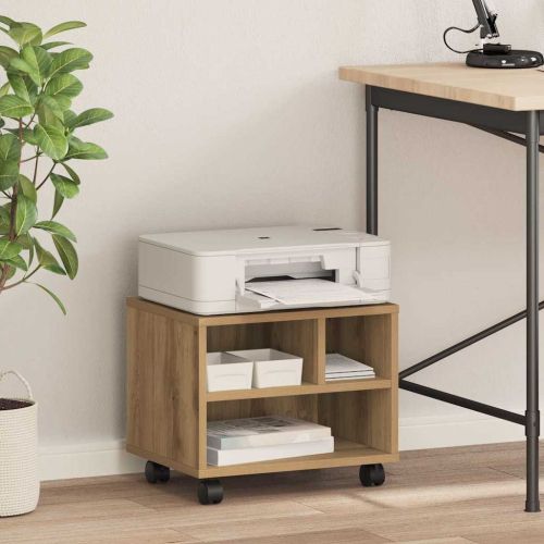 Стойка за принтер Дъб 41 x 32 x 33.5 см Инженерно дърво