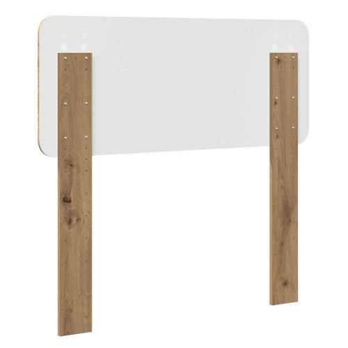 Облегалка за глава с таблото Дъб 80 cm Инженерно дърво