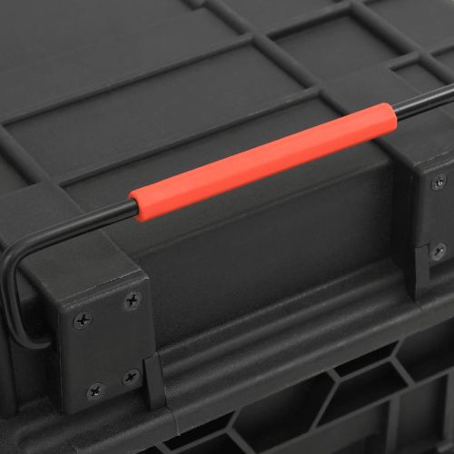 Преносим калъф за полет, черен, 56,5x34x16 см, PP