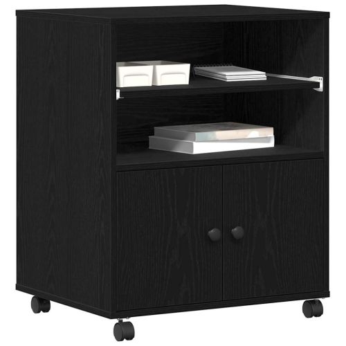 Стойка за принтер Черния дъб 60 x 48 x 74 см Инженерно дърво