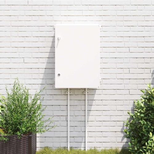 Контролен шкаф Сив 47 x 20 x 60 см ABS пластмаса