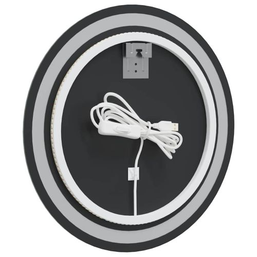 LED огледало за баня 50 см кръгло