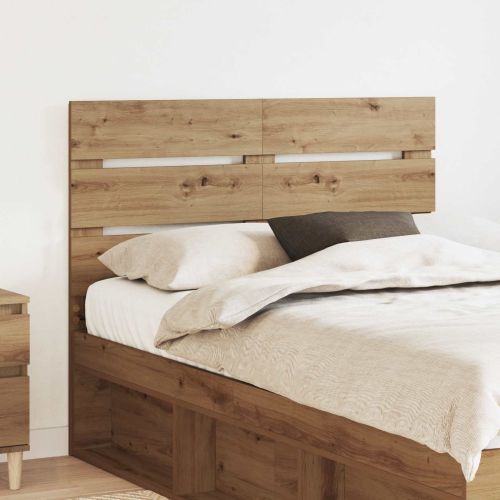 Облегалка за глава с таблото Дъб 120 cm Инженерно дърво