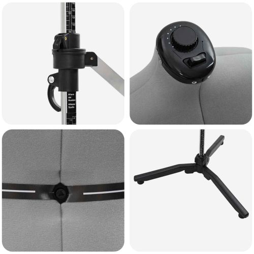 Регулируем формат за рокля женски Сив s Кадифе