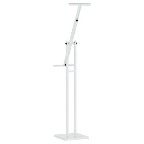 Стендове за търговски прояви 2 pcs Бяло 26,5 x 26,5 x 127 см