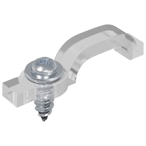 LED лента 4 pcs Черен и прозрачен 470 x 0,8 x 0,3 см