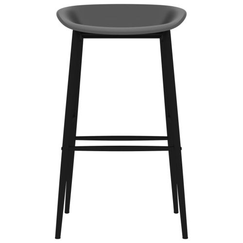 Бар комплект от 5 части, бяло и сиво