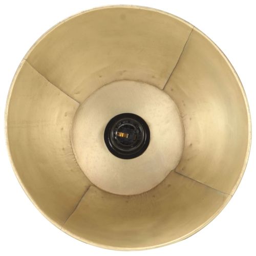 Наземна лампа, месинг, мангово дърво масив, E27