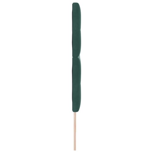 Облегалка за глава с таблото Тъмен зелен 180 cm Изкуствена