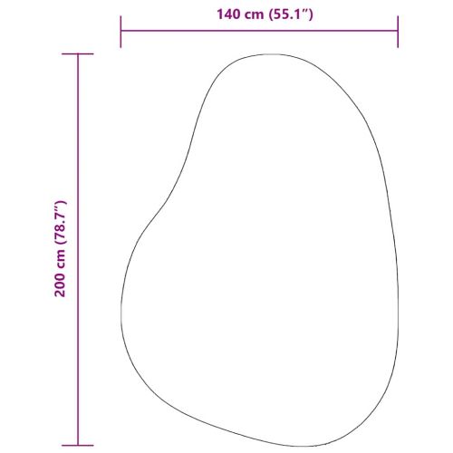 Килими за помещение HUARTE Горско зелено 140 x 200 cm Полиестер