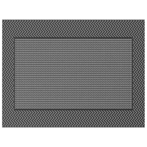 Външен килим ARAKIL Черен и Сив 400 X 300 см 50% Полипропилен