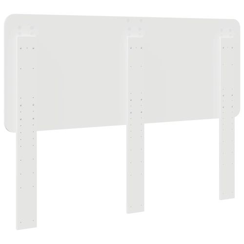 Облегалка за глава с таблото Бяло 150 cm Инженерно дърво