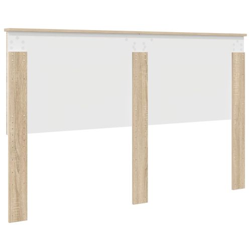 Облегалка за глава с таблото Сонома дъб 160 cm Инженерно дърво