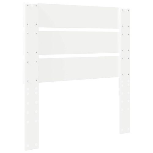 Облегалка за глава с таблото Бяло 80 cm Инженерно дърво