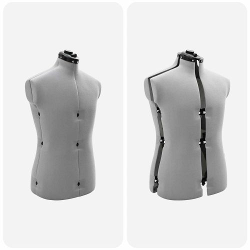 Регулируем формат за рокля женски Сив 37.5-45.5 инча текстил