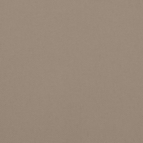 Палетна възглавница таупе 58x58x10 см плат