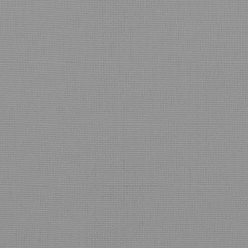 Възглавници за стол с ниска облегалка 6 бр сив Оксфорд плат