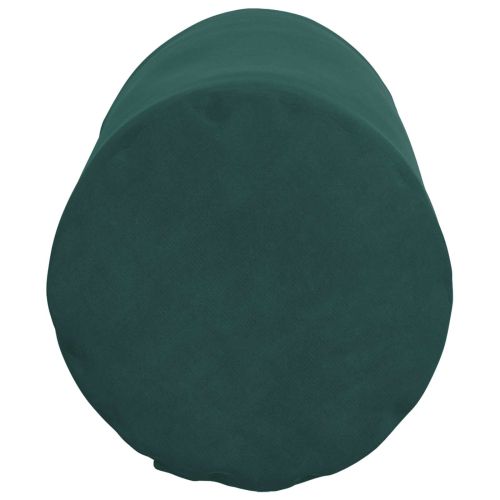 Възглавници валяци 2 pcs Тъмен зелен Ø 15 x 40 см