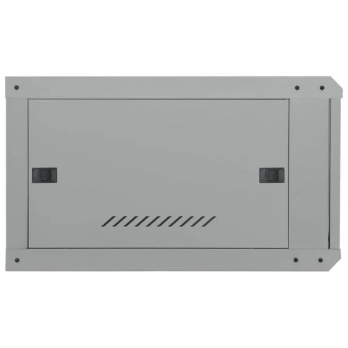 Мрежов кабинет със съхранение Сив 60 x 60 x 35 cm Стомана