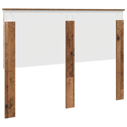 Облегалка за глава с таблото Старо дърво 140 cm Инженерно дърво