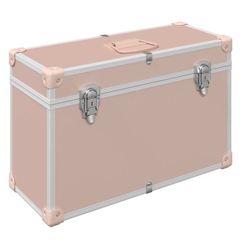 Дръжки за шкафове 12 pcs Розово 85 x 45 мм Метал